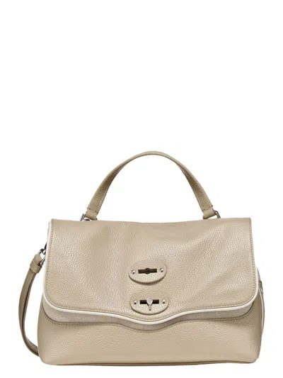 Zanellato Women's  Racquet Club Leather Messenger Bag With Shoulder Strap