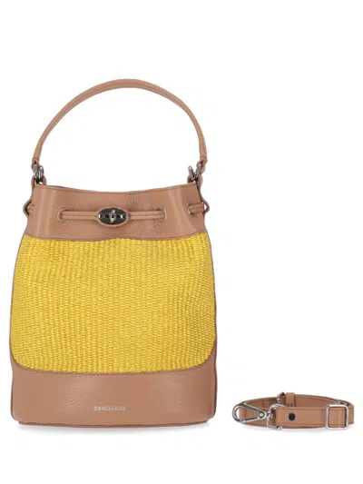 Zanellato Yellow Monda Bucket Bag