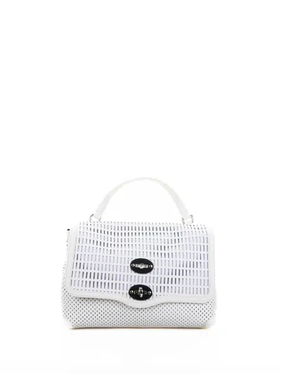 Zanellato Borsa Postina Rete S White In Purple