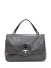 Zanellato Postina Leather Shoulder Bag In Brown