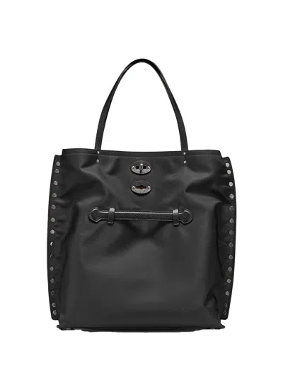 Zanellato Shopping A'spasso In Black Nylon