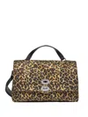 Zanellato Animal-print Leather Postman Bag