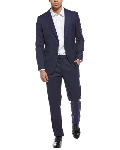 Zanetti 2pc Suit In Blue