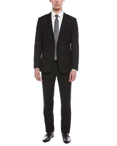 Zanetti 2pc Suit In Black