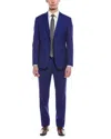 Zanetti 2pc Suit In Blue