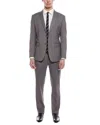 Zanetti 2pc Suit In Gray