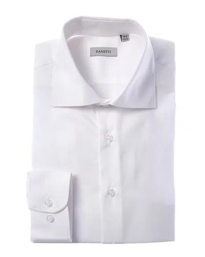 Zanetti Dress Shirt In White