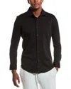 Zanetti Slim Fit Shirt In Black