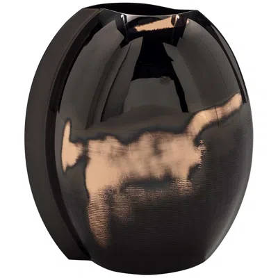 Pre-owned Zanetto Convertendo Vase By Enrico Z In Black