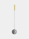 Zanetto Enamelled Silver-plated Cocktail Mixer  Abask Luxury Gift In  Yellow And Silver