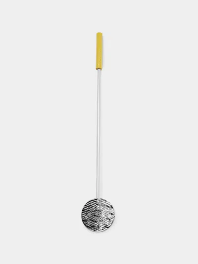 Zanetto Enamelled Silver-plated Cocktail Mixer  Abask Luxury Gift In Yellow