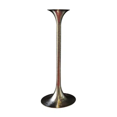 Pre-owned Zanetto Madurai Candlestick-vase Duo By  In Black