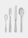 Zanetto Miroir Silver-plated Dinner Cutlery (set Of 4)