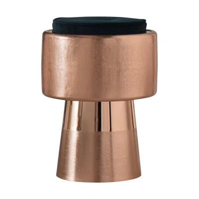 Pre-owned Zanetto Tappo Bronze Stool By Nooii In Brown