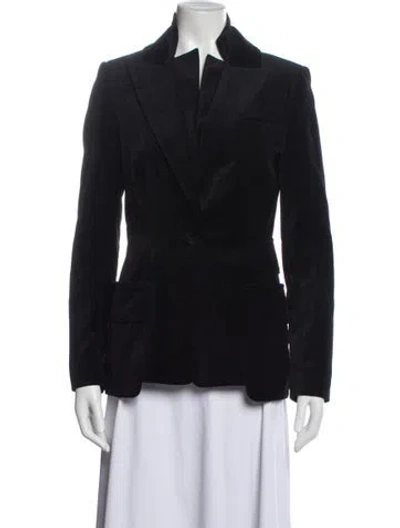 Pre-owned Zang Toi Blazer In Blue