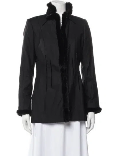 Pre-owned Zang Toi Cashmere Blazer In Multi