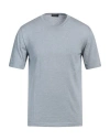 Zanieri Man T-shirt Sky Blue Size L Cotton