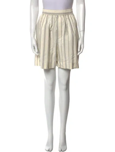 Pre-owned Zanini Silk Knee-length Shorts W/ Tags In Neutral