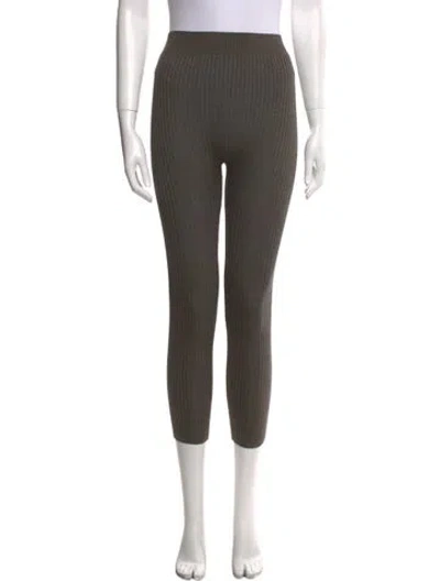 Pre-owned Zanini Silk Skinny Leg Pants W/ Tags In Neutral