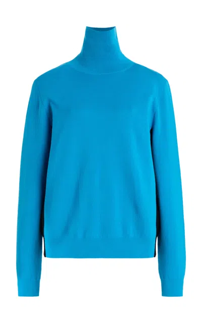 Zankov Andrew Colorblocked Wool-cashmere Sweater In Multi