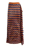 Zankov Aneglino Maxi Skirt In Multi