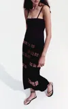 Zankov Antonio Colorblocked Crepe Maxi Dress In Multi