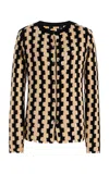 Zankov Bowery Jacquard-knit Merino Wool Top In Multi