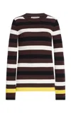 Zankov Cadanet Striped Wool Top In Multi