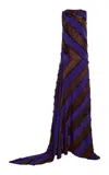 Zankov Chantal Silk Maxi Dress In Multi