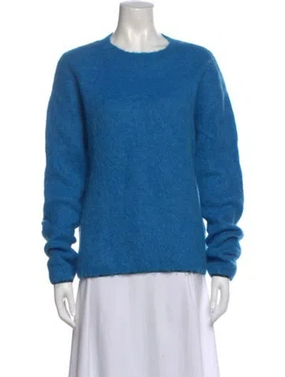 Pre-owned Zankov Crew Neck Sweater In Blue