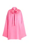 Zankov Divina Silk Top In Pink