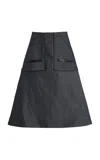 Zankov Eveline Cotton Skirt In Multi