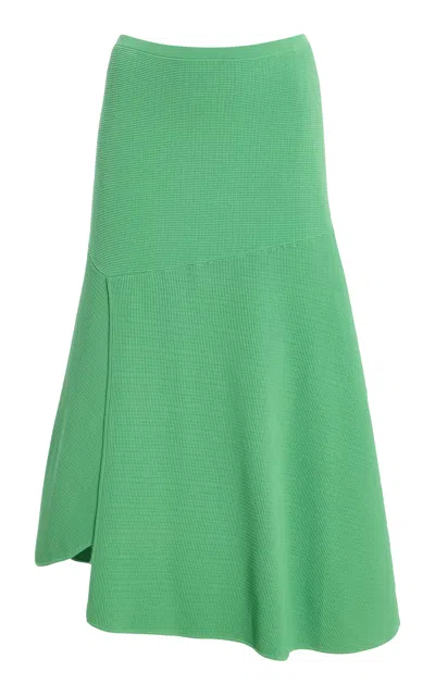 Zankov Freda Ottoman Midi Skirt In Animal Print
