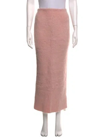 Pre-owned Zankov Long Skirt W/ Tags In Pink