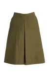 Zankov Louise Cotton Shorts In Green