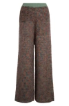 ZANKOV ZANKOV LUDVIG OVERSIZE ALPACA & MOHAIR BLEND KNIT PULL-ON PANTS
