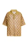 Zankov Luke Metallic Cotton-modal Top In Multi