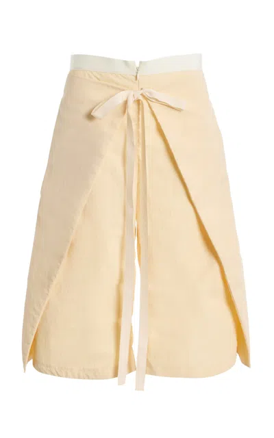 Zankov Marnie Knee-length Shorts In Neutral