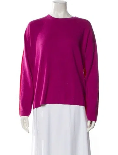 Pre-owned Zankov Merino Wool Crew Neck Sweater In Multi