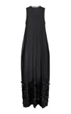 Zankov Molly Sequined Gown In Black