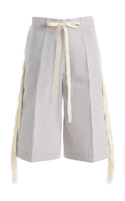 Zankov Nikita Knee-length Shorts In Gray