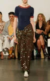 Zankov Nomi Embellished Maxi Skirt In Brown