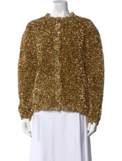 Pre-owned Zankov Open Front Sweater W/ Tags In Multicolor