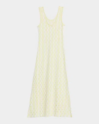 Zankov Sherry Mesh Scoopneck Maxi Dress