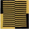 Zankov Ssense Exclusive Black & Yellow Manhattan Throw In Black & Yellow