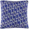 Zankov Ssense Exclusive Blue & White Joshua Cushion In Blue & White