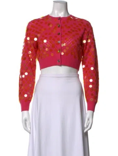 Pre-owned Zankov Wool Patterned Sweater In Multicolor