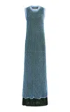 Zankov Zosia Sleeveless Maxi Dress In Multi