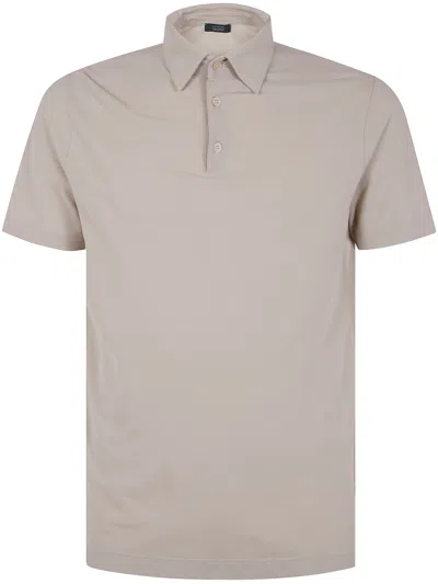 ZANONE SHORT SLEEVES POLO SHIRT BY ZANONE,815109.ZG380 Z1936 SAND