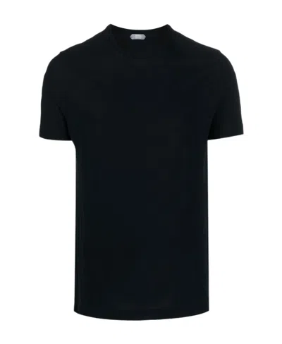 ZANONE ZANONE SHORT-SLEEVED STRAIGHT-HEM CREWNECK T-SHIRT